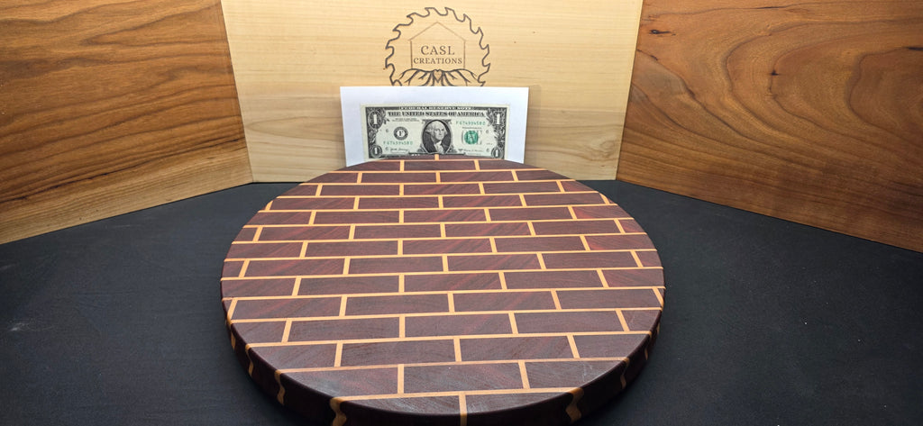 Brick pattern 14 Inch Lazy Susan