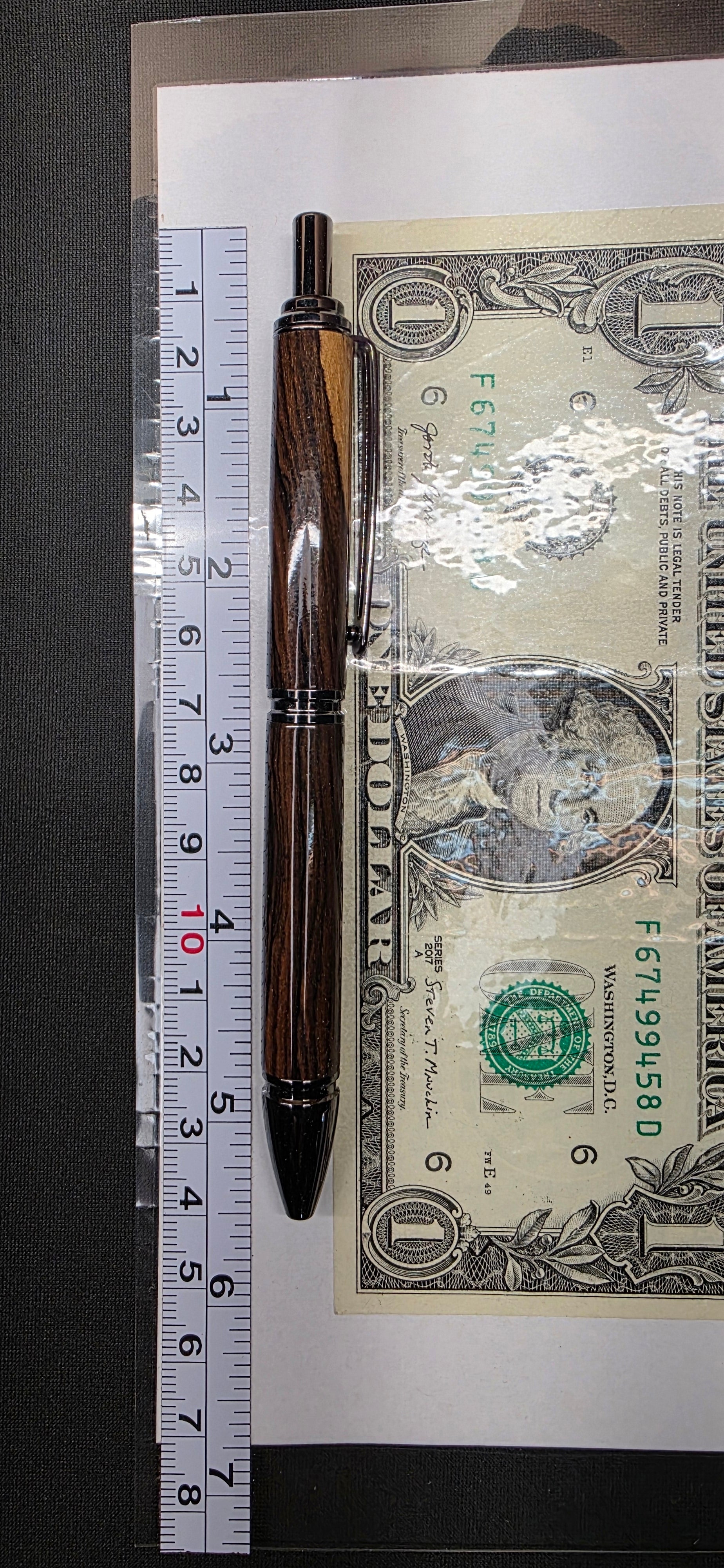 Desert iron wood Slimline EDC Click Pen