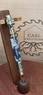 Bolt Action Deer Hunter in Urban Camo