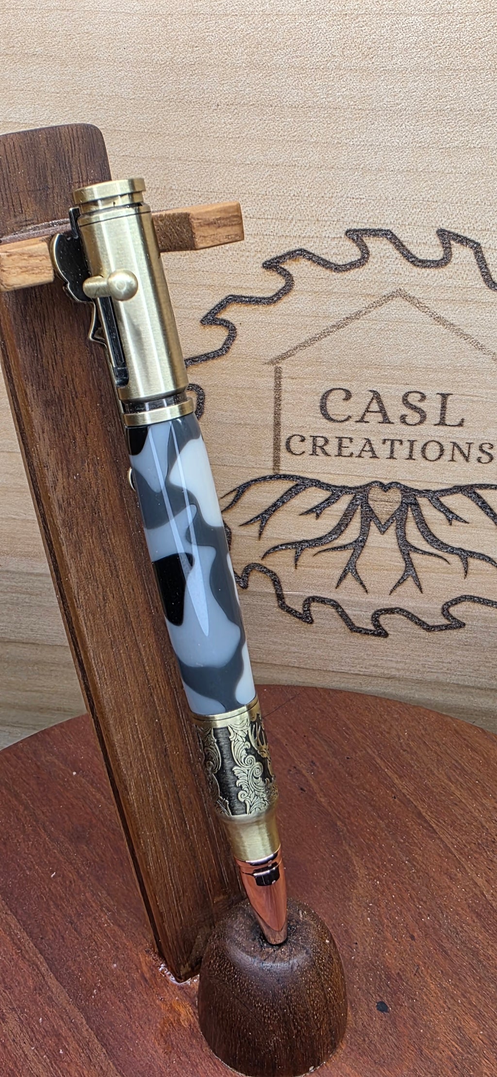 Bolt Action Deer Hunter in Urban Camo