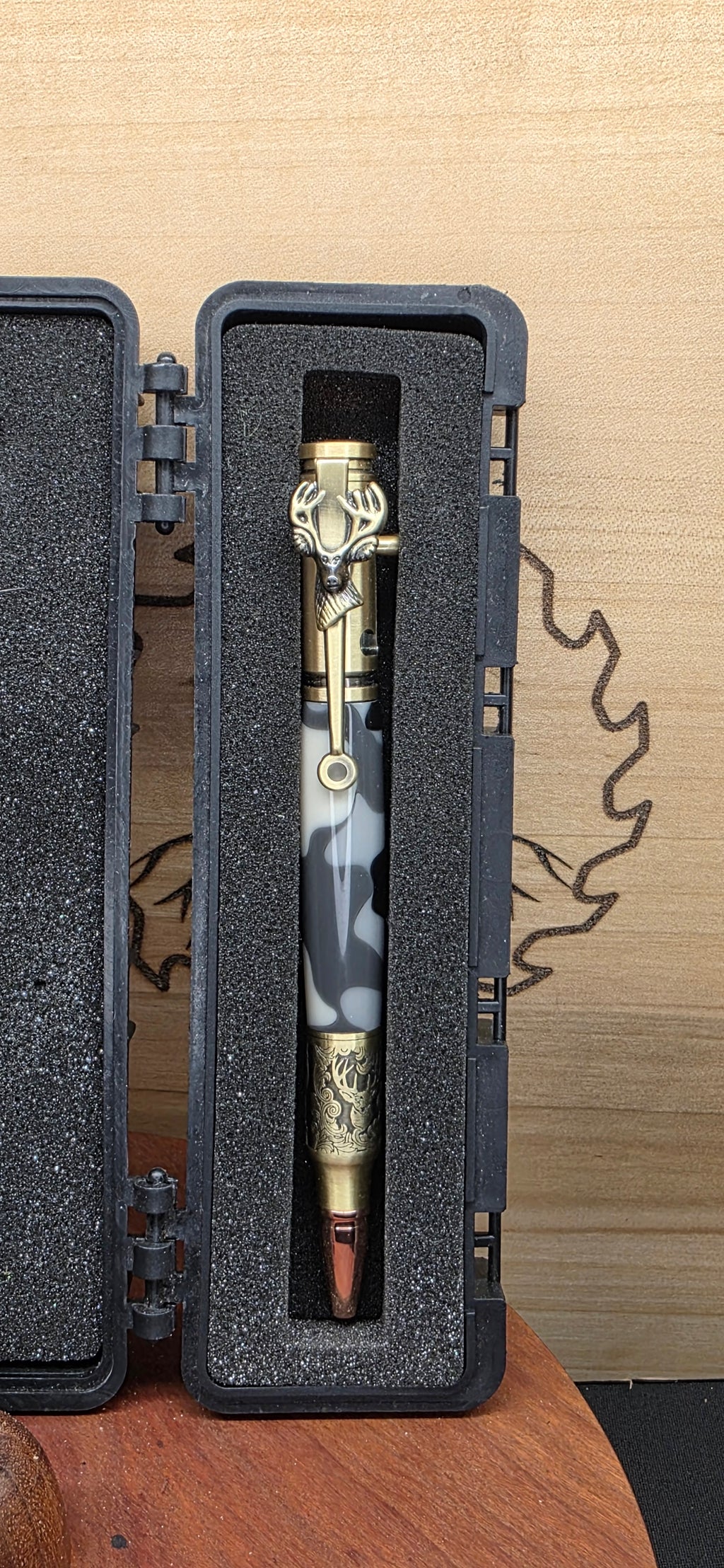 Bolt Action Deer Hunter in Urban Camo