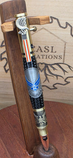 U.S.A.F. Medallion Bolt Action Bald Eagle Pen