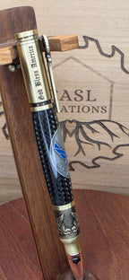 U.S.A.F. Medallion Bolt Action Bald Eagle Pen