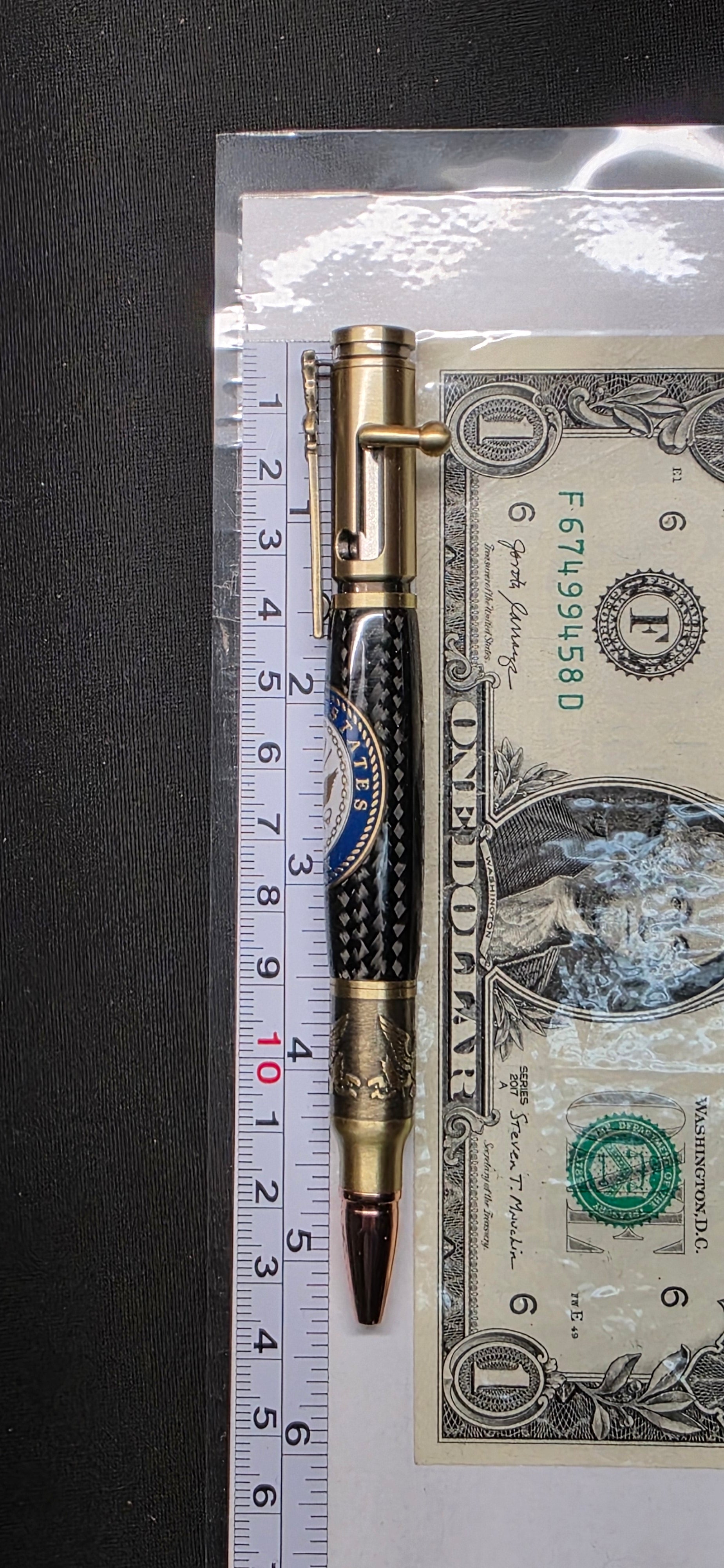 U.S. Navy Medallion Bolt Action Bald Eagle Pen