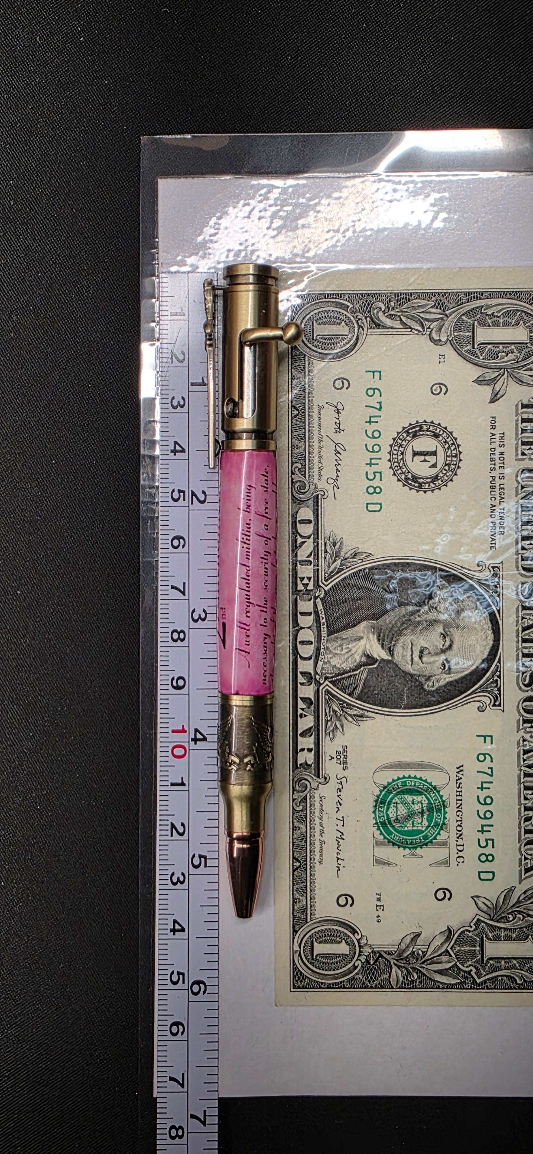 American Bald Eagle Pink 2nd Amendment Bolt Action