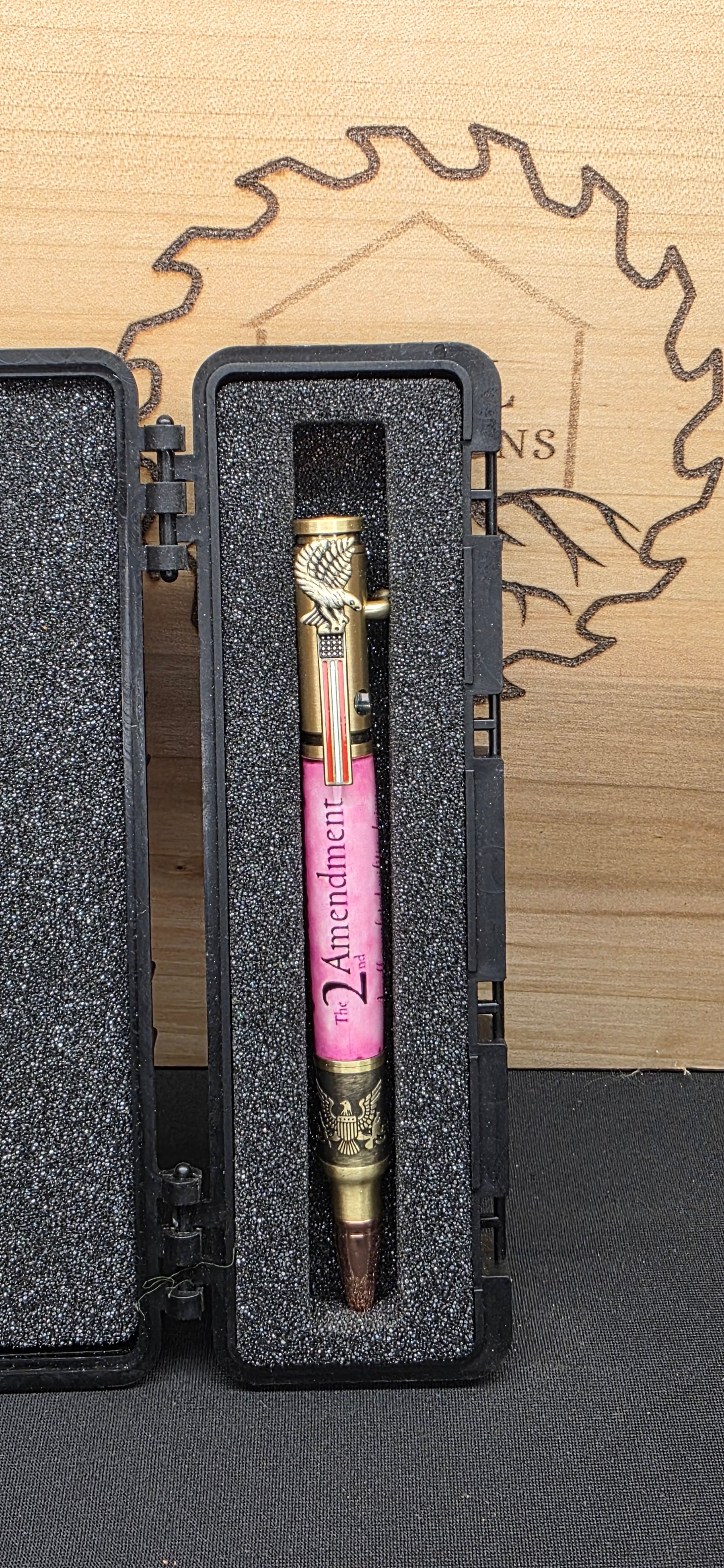 American Bald Eagle Pink 2nd Amendment Bolt Action