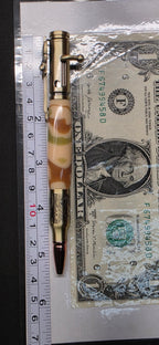 Bolt Action Deer Hunter in woodland camo