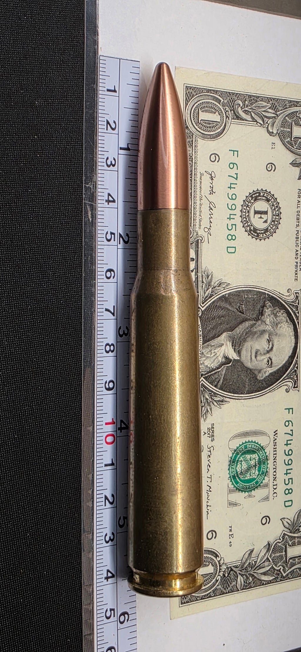 50 BMG Ball point desk pen in Maple Burl