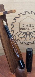 Atrax Fountain pen in desert iron wood