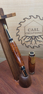 Tycoon Fountain pen Amboyna Burl