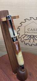 Classic elite 2 Fountain pen Mallee Burl and Alumilite Hybrid