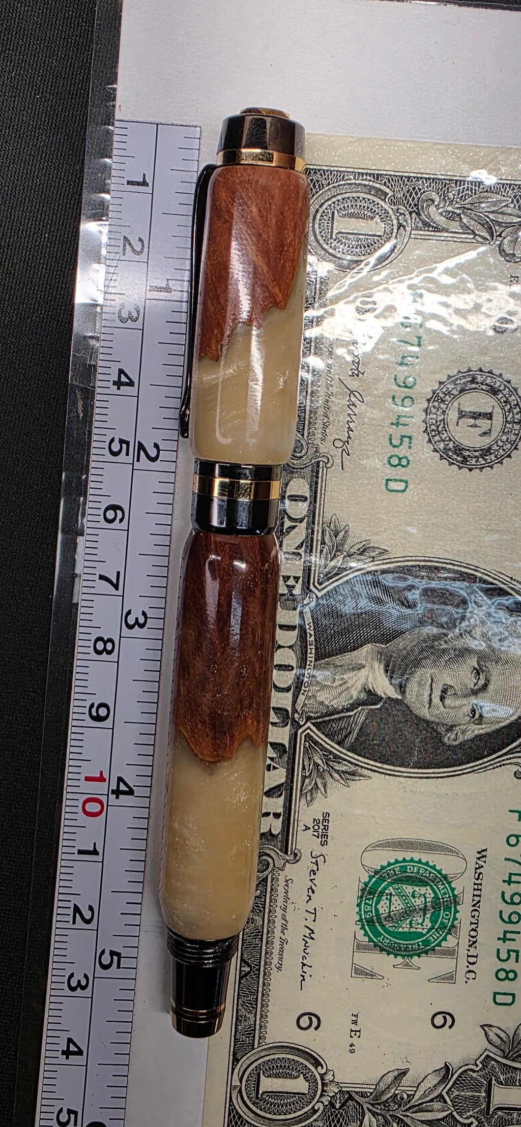 Classic elite 2 Fountain pen Mallee Burl and Alumilite Hybrid