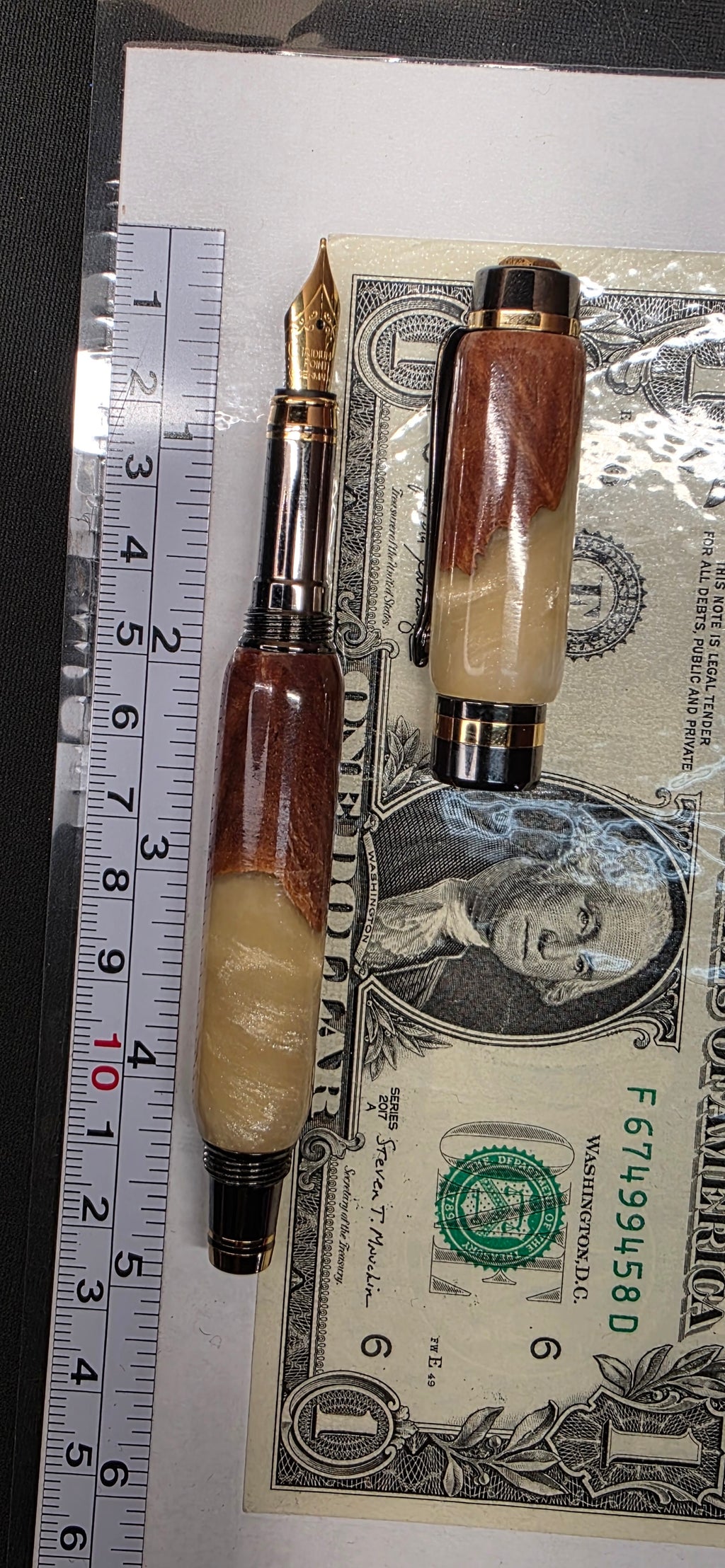 Classic elite 2 Fountain pen Mallee Burl and Alumilite Hybrid