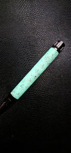 Gunmetal Fidget Rollerball in Glow Stonez Moon stone