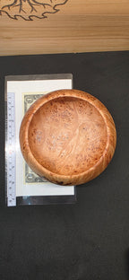 Birds eye Maple burl bowl