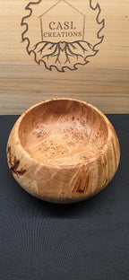 Birds eye Maple burl bowl