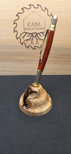 Pen funnel, Black ash burl