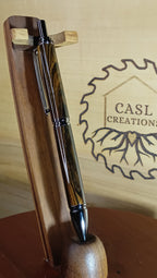 Desert iron wood Slimline EDC Click Pen